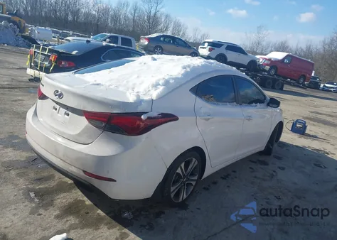 2015 Hyundai Elantra Sport from USA, damaged, VIN KMHDH4AH4FU344031